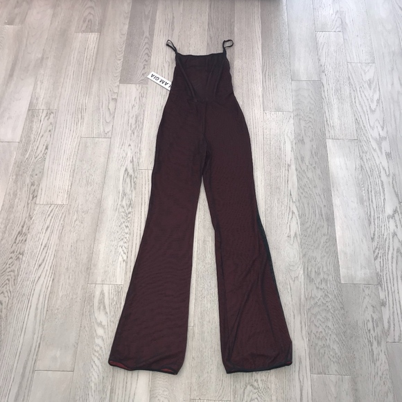 i am gia red jumpsuit